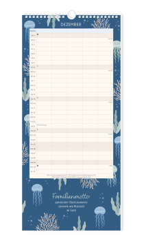 Familienplaner 2024 "Meer Zeit für uns"